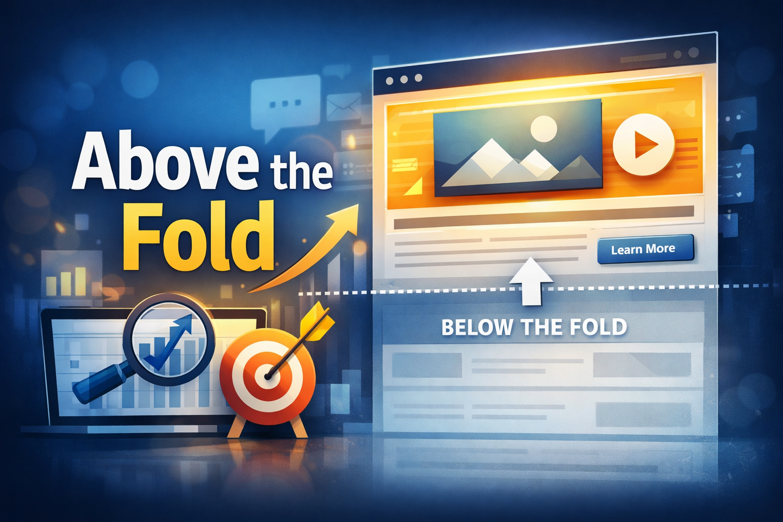 above the fold