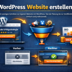 Wordpress Webseite erstellen Grafik